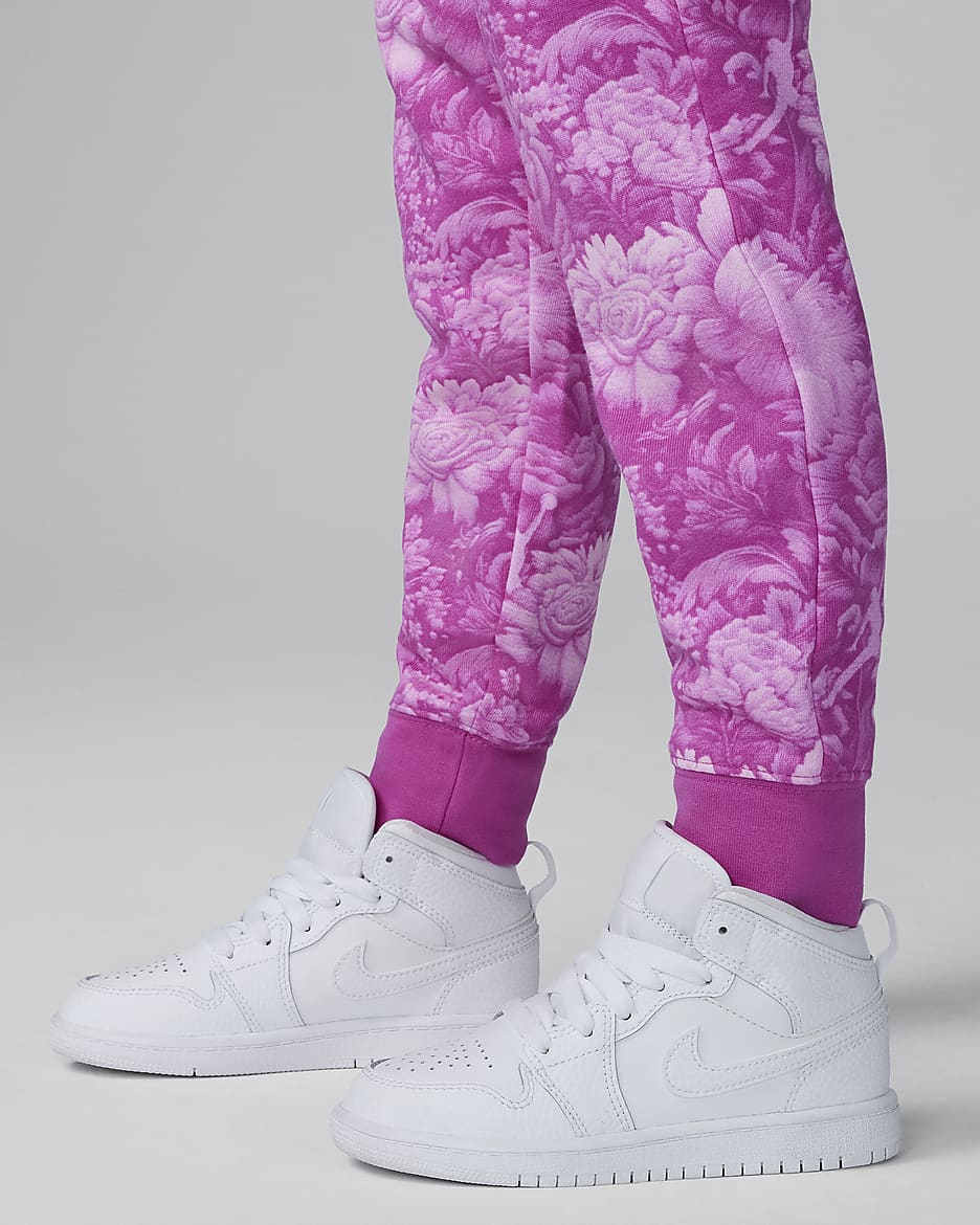 Nike pink floral hot sale